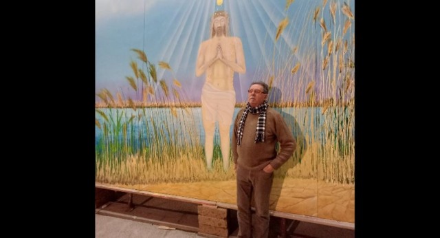 Si inaugura l’ultima delle sette opere che abbelliscono la chiesa dell’Eucarestia