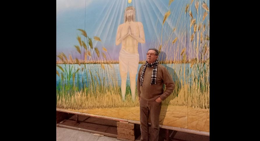 Si inaugura l’ultima delle sette opere che abbelliscono la chiesa dell’Eucarestia