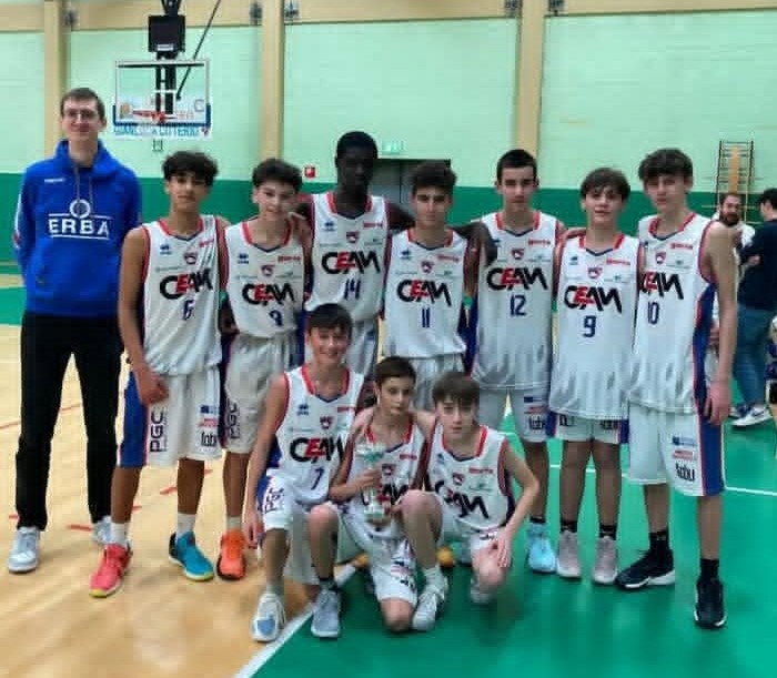 Ceam Cantù U15 quinta al Trofeo Citterio 2026