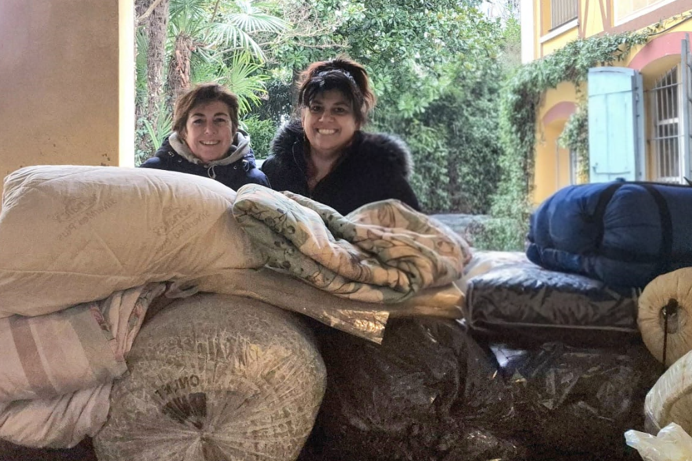 Raccolte circa 200 coperte per i senzatetto