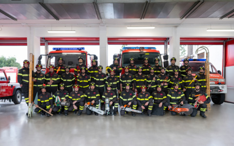 Vigili del fuoco, interventi in forte crescita