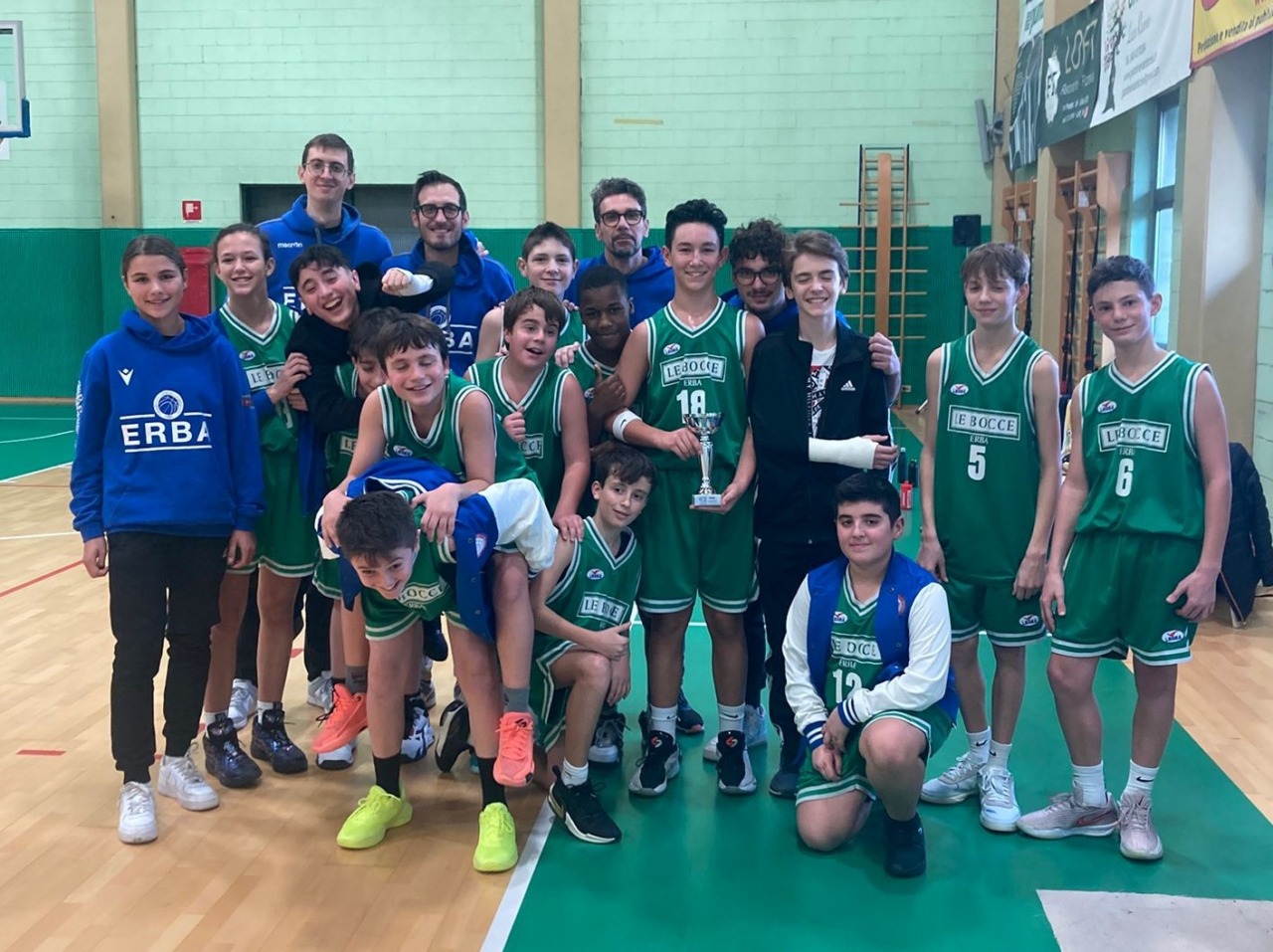 Le Bocce Erba U13 quinta al Trofeo Citterio 2026