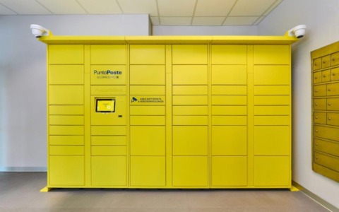 In sette uffici postali comaschi installato un locker per spedizioni e ritiri