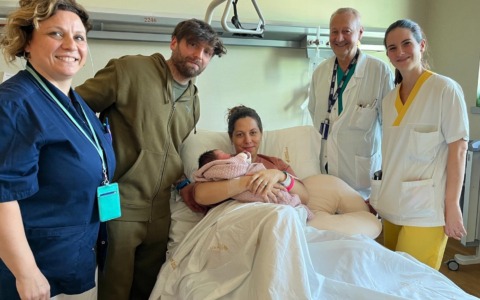 Margherita Elisabetta è la prima nata del 2026 all’ospedale Sant’Anna