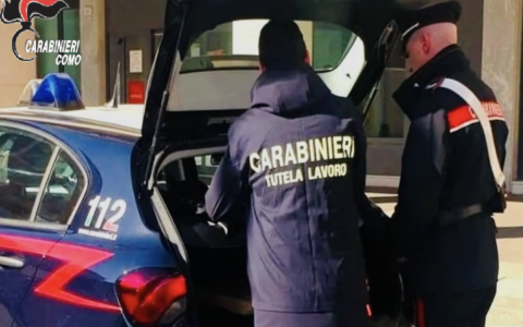 Controlli in un cantiere: quattro denunce e sanzioni per oltre 46mila euro