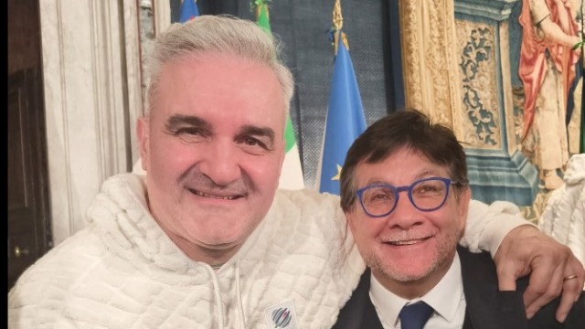 L’atleta Stillitano al Quirinale