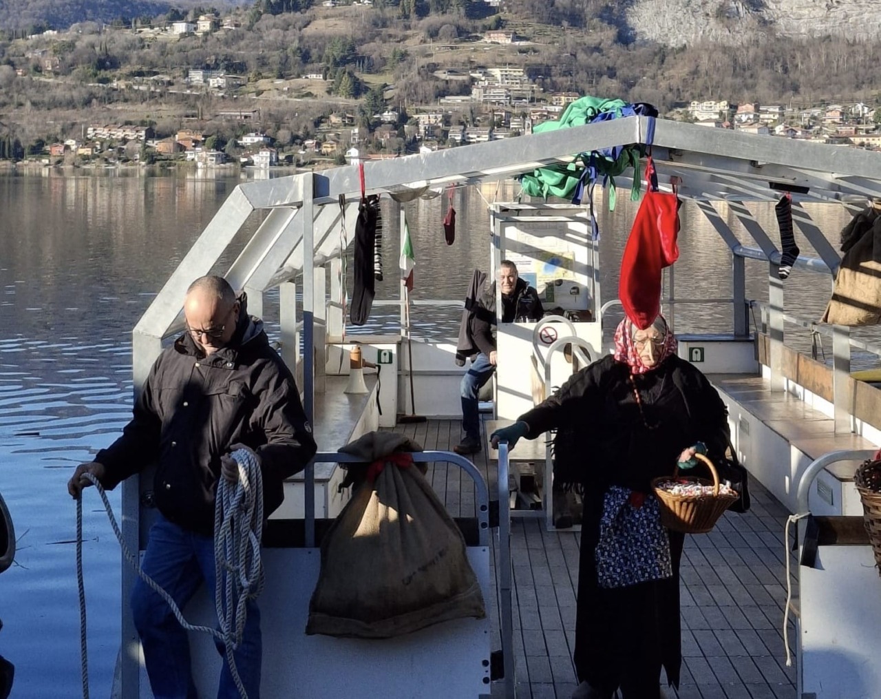 Epifania speciale: la befana vien dal lago