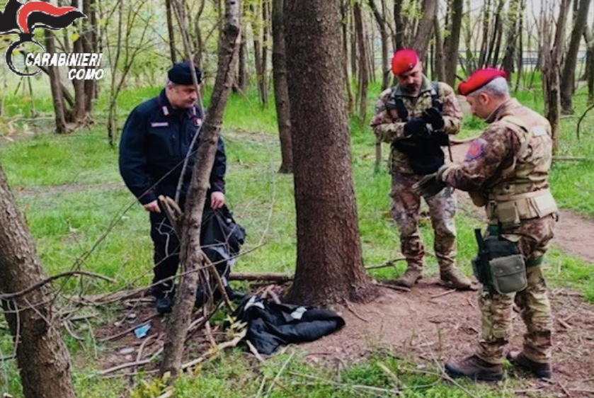 Spacciatore arrestato nei boschi grazie a un’operazione dei Carabinieri
