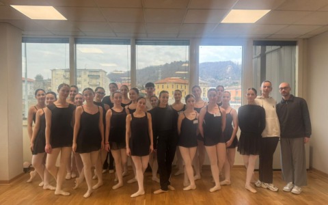 Antonella Albano alla masterclass del liceo “Giuditta Pasta”