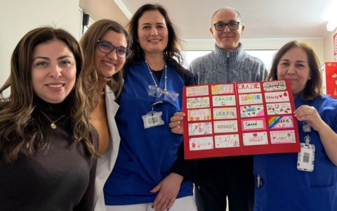 I bambini della primaria al Centro trasfusionale