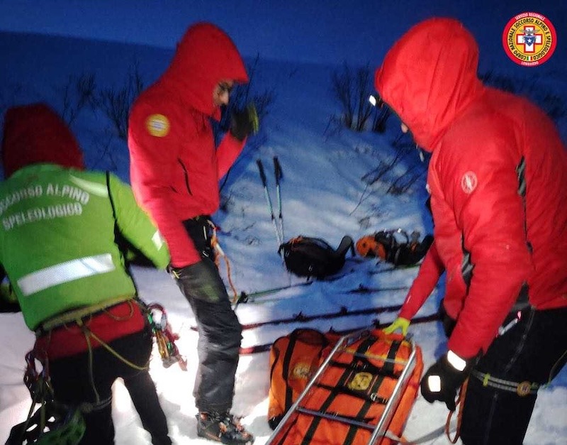 Infortunato sul San Primo, soccorsi all’alba