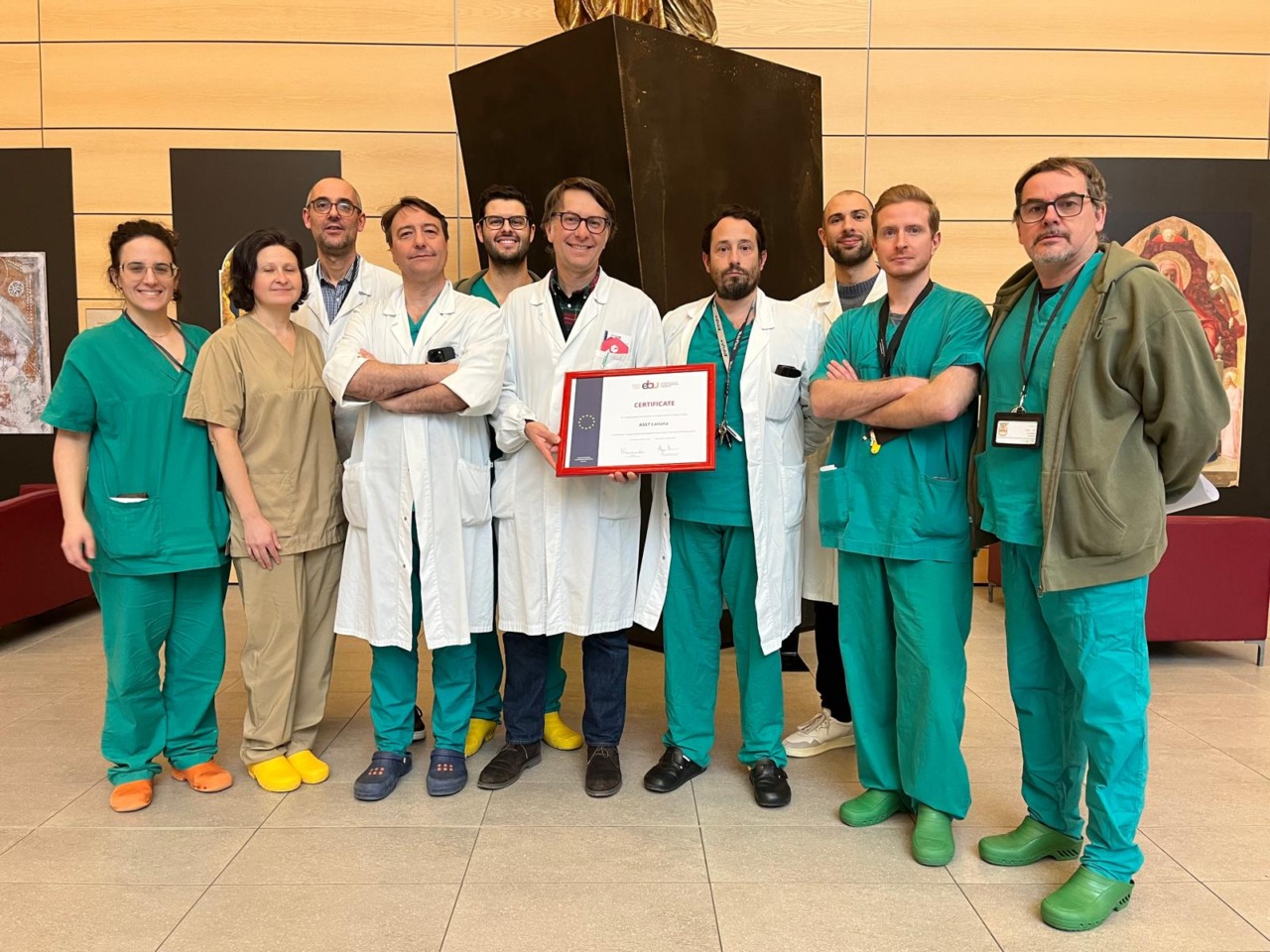 Certificazione Eusp Host Center a Urologia dell’ospedale Sant’Anna