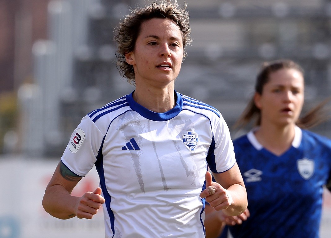 Valentina Giacinti regala il pareggio al Como- Foto social Como 1907