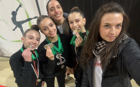 Medaglie per le ginnaste di Marila Asd nella Specialità Gold