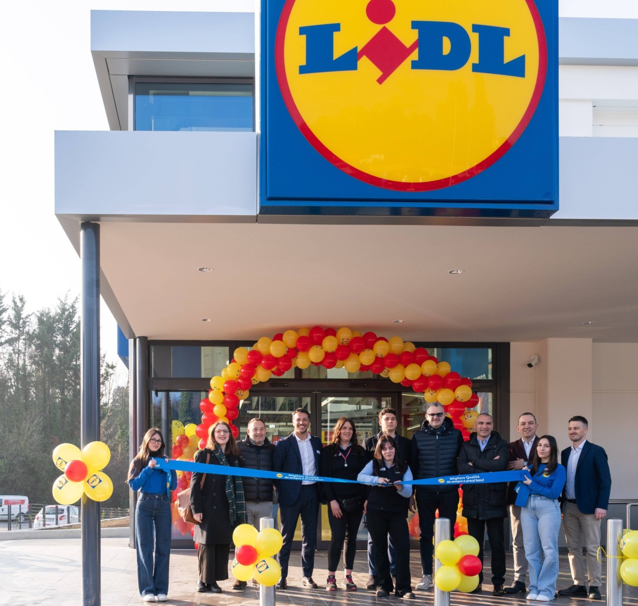 Inaugurato il punto vendita “Lidl”: creati 20 nuovi posti di lavoro