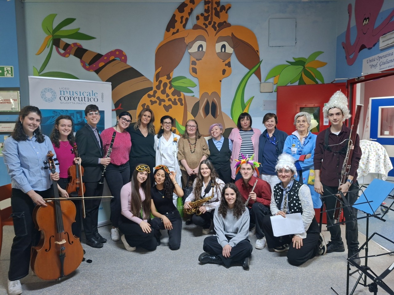 La musica che cura nei reparti di Pediatria