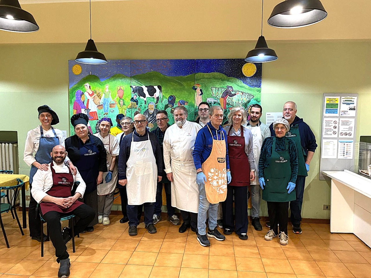 “Un pasto è solo l’inizio”, a tavola con gli chef a Casa Nazareth