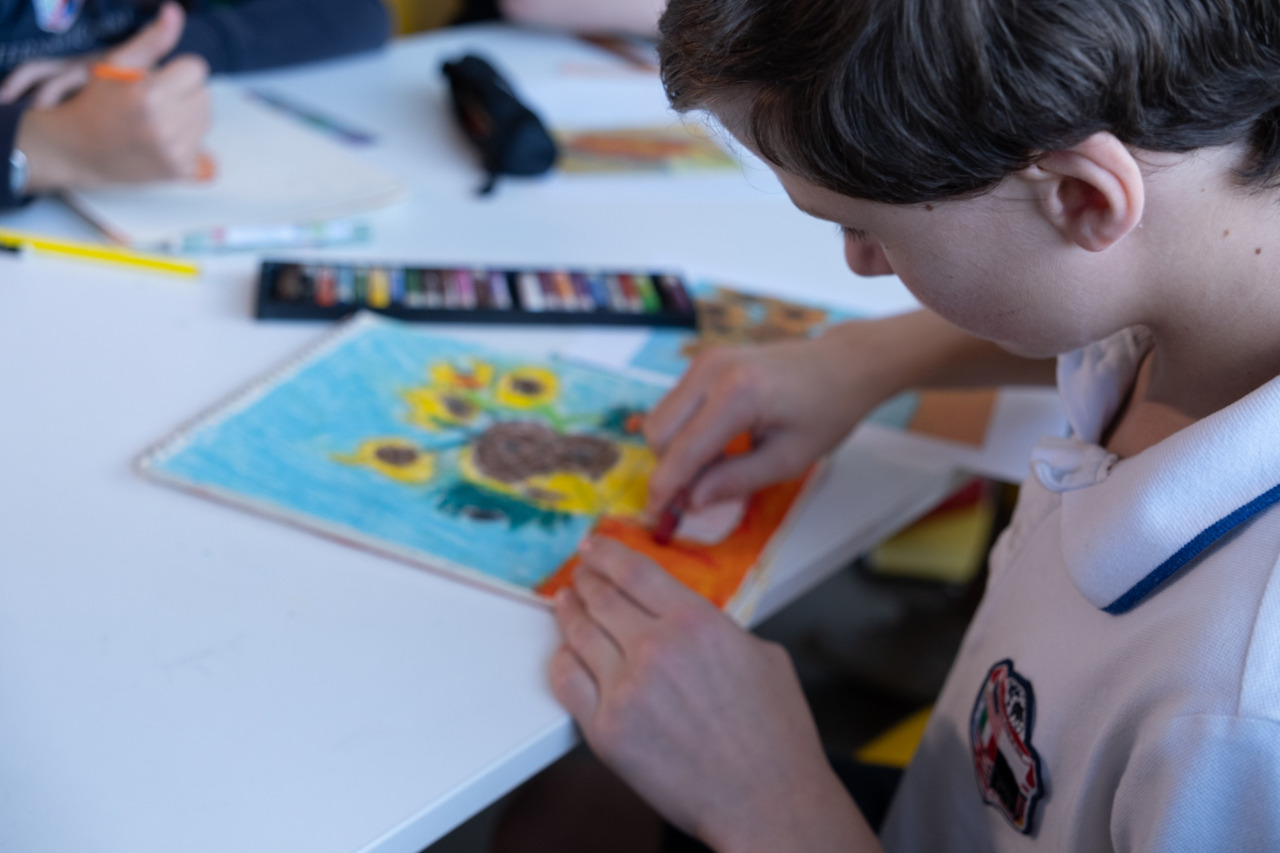 Una mostra dell’International School allo Yacht Club