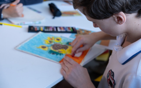 Una mostra dell’International School allo Yacht Club