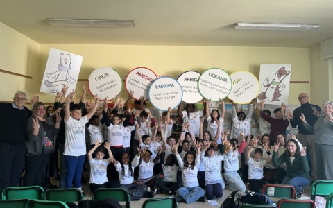 Tedofori a Cantù per incontrare gli studenti della “Giovanni Paolo II”