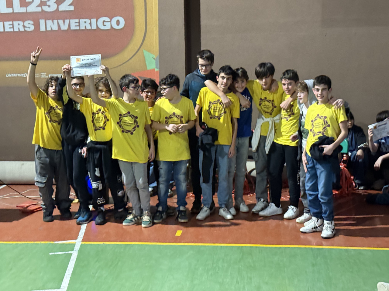 Studenti vincitori del premio “Core Values”