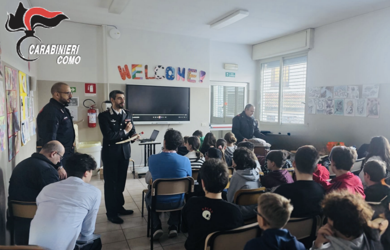 Presentato il “Bullizzometro” dall’Arma dei Carabinieri