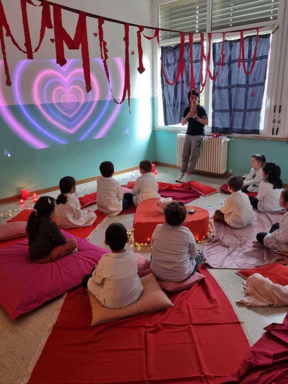 La scuola dell’infanzia di Maccio ospita la “stanza del cuore”