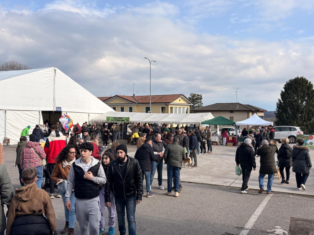 La pioggia non ferma la Fiera di San Giuseppe
