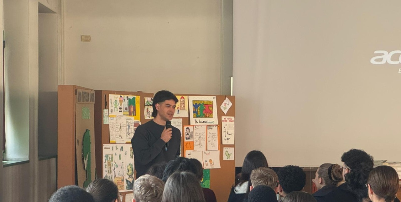 Studenti a lezione con Mazzariol