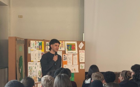 Studenti a lezione con Mazzariol