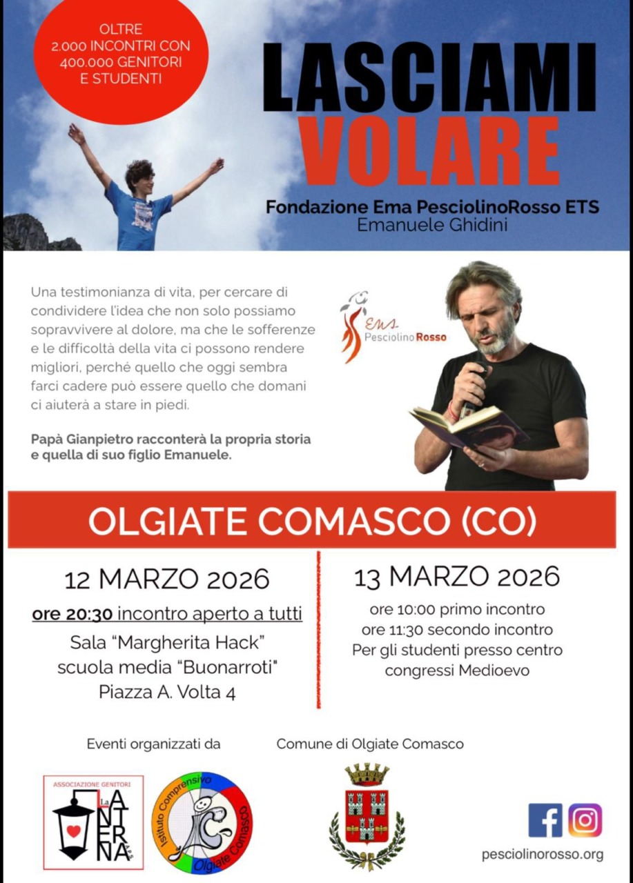 Una testimonianza di vita con la Fondazione Ema Pesciolino Rosso