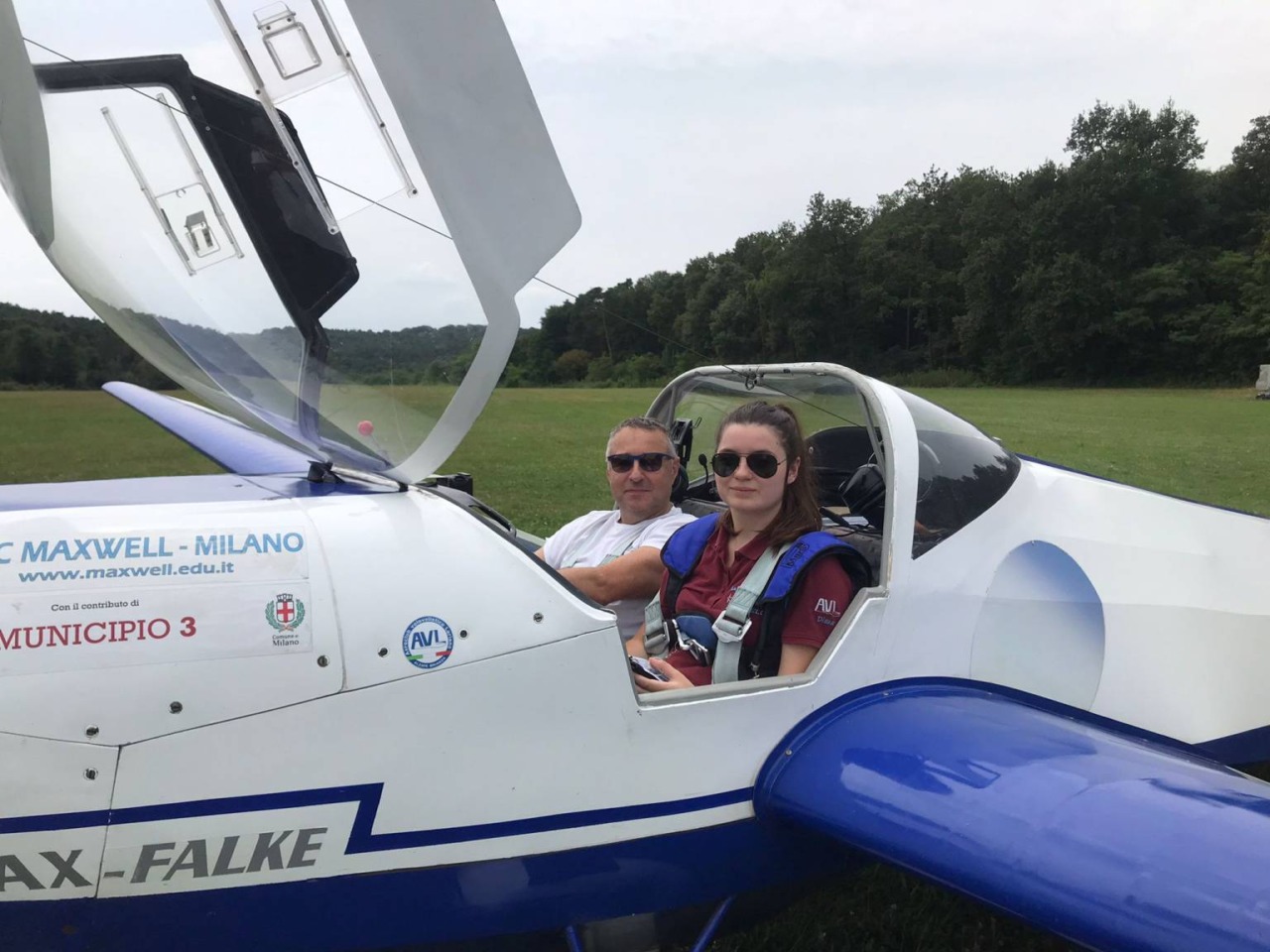 Diana, studentessa dell’Avl, premiata a Roma: è la più giovane pilota italiana