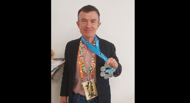 Tornari, medico di base e grande sportivo: ha ultimato le maratone più iconiche del mondo
