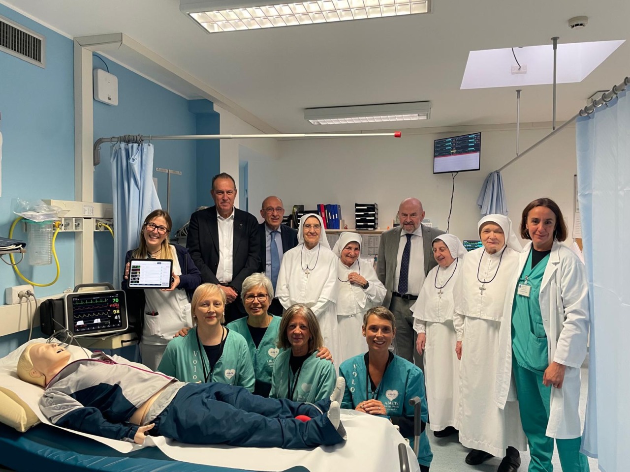 A.Ma.Te Odv dona un simulatore all’ospedale Valduce