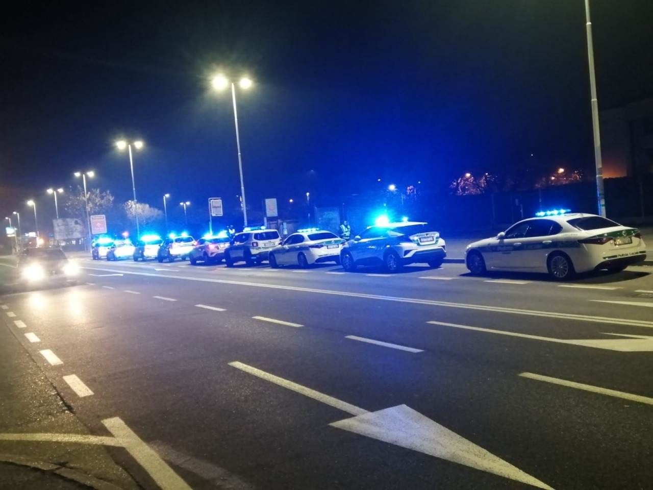 Controlli serali congiunti: servizio interforze della Polizia locale