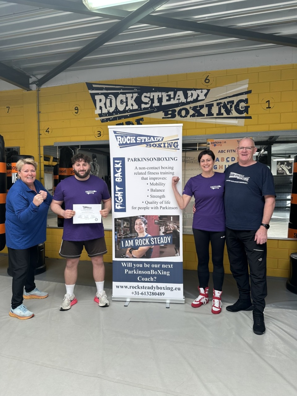 Cambio della guardia in Rock Steady Boxing Como Lake: alla guida c’è Carbone