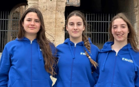 Trofeo delle Regioni: le tre ranette comasche Gerletti, Furlan e Bartesaghi con la Lombardia