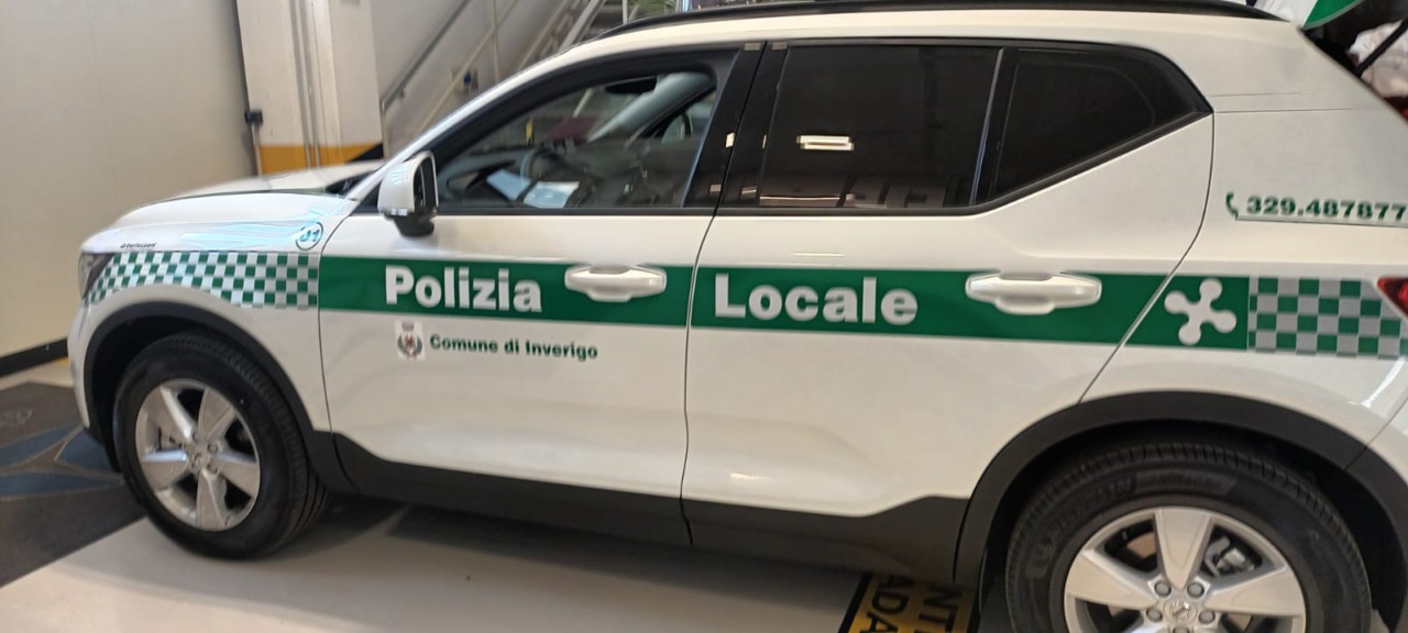 Nuova auto per la Polizia Locale