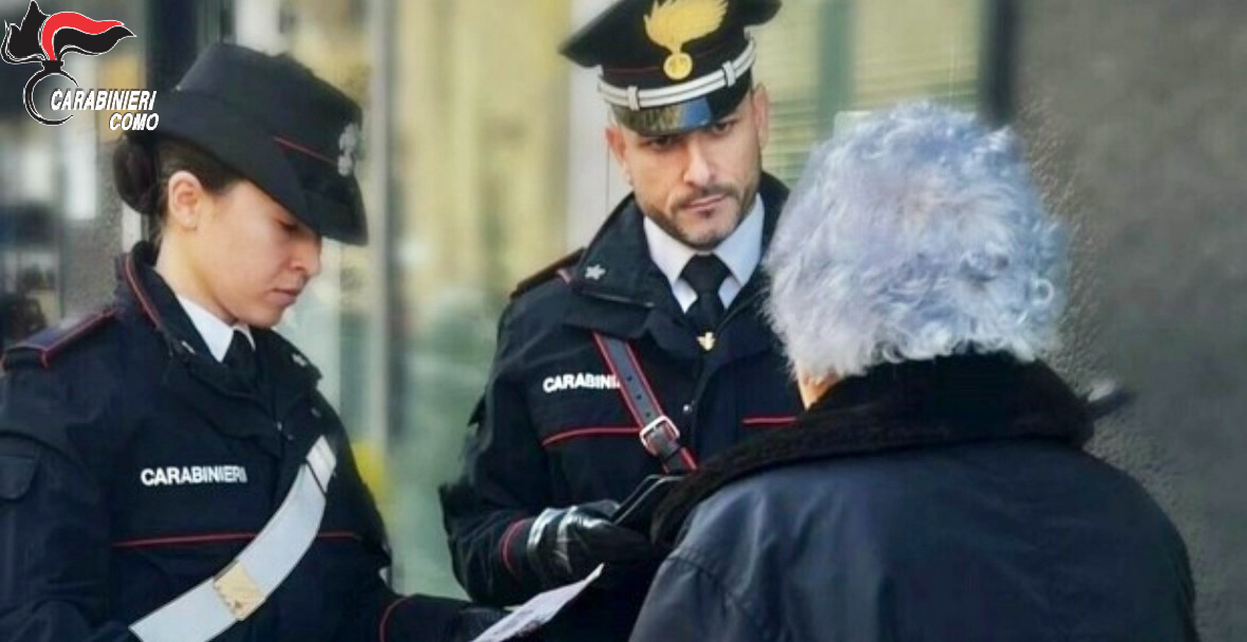 Truffa del finto carabiniere, anziano sventa il raggiro