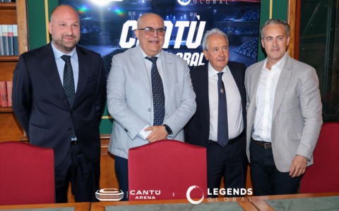 Firmato con Legends Global il contratto di gestione di Cantù Arena