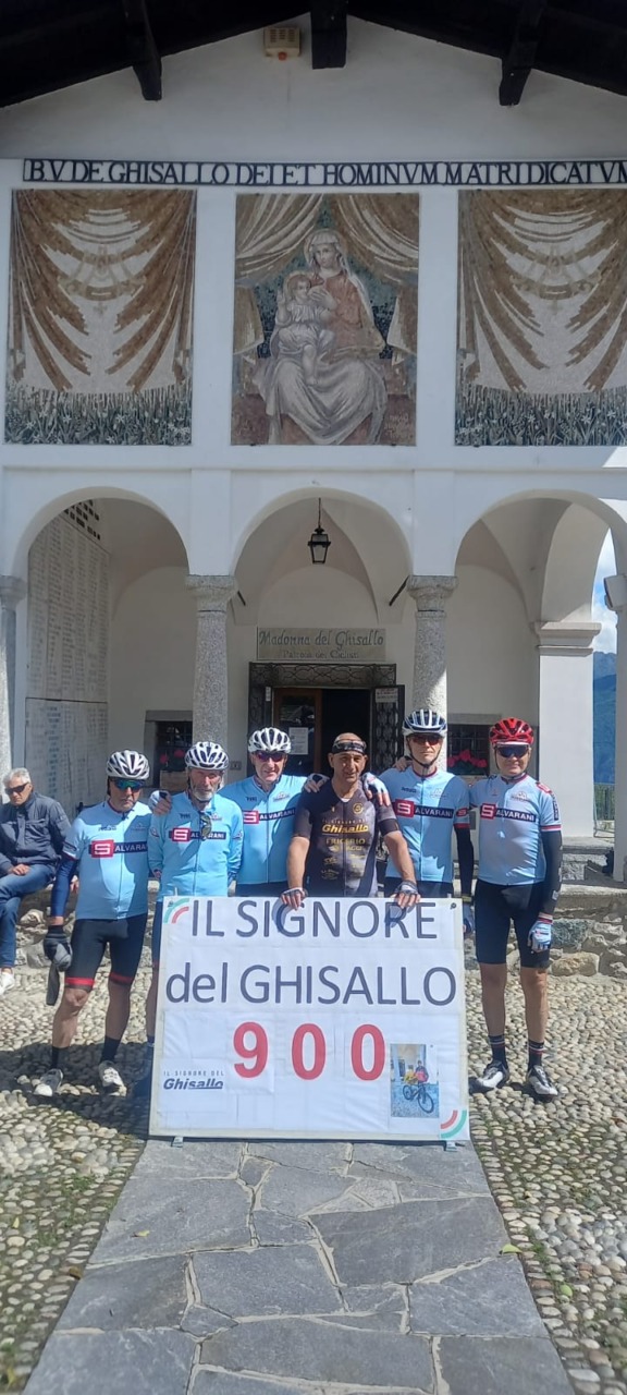 Traguardo del Ghisallo tagliato 900 volte: Salvatore Porcini da Guinness dei Primati