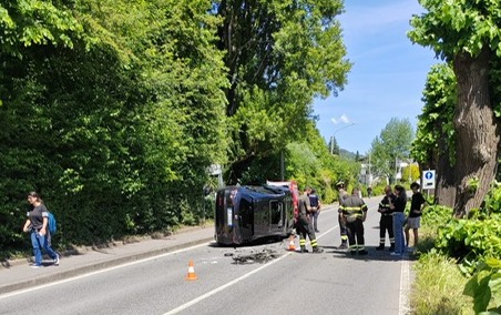 Incidente sulla Garibaldina, due persone ferite