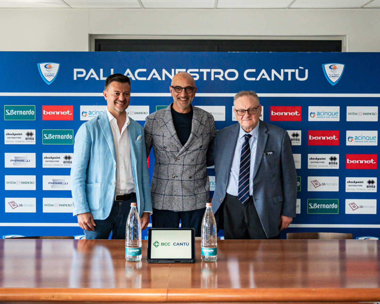 Le parole di Vitucci da coach di Cantù