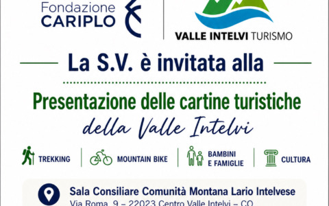 Trekking, mountain bike, famiglie, cultura: le nuove cartine turistiche della Valle Intelvi