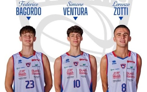 Progetto Giovani Cantù si tinge d’azzurro: Bagordo, Ventura e Zotti Pavlovic con l’Italia Under17