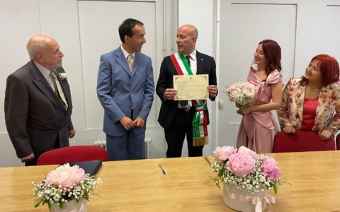 Officiati i primi matrimoni in sala civica, il vicesindaco: “Ottima location anche per il futuro”