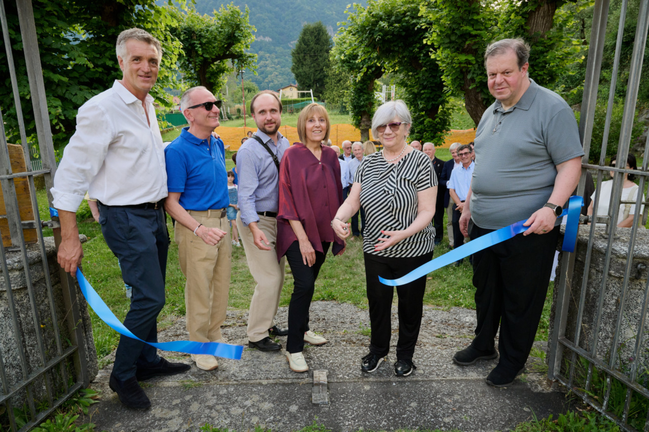 Inaugurato il cantiere dell’Oratorio con il taglio del nastro