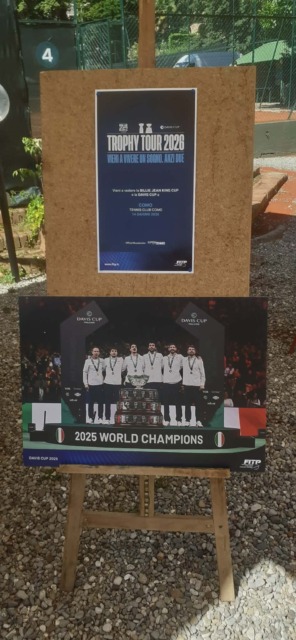 La Coppa Davis arriva al Tennis Como il 14 giugno