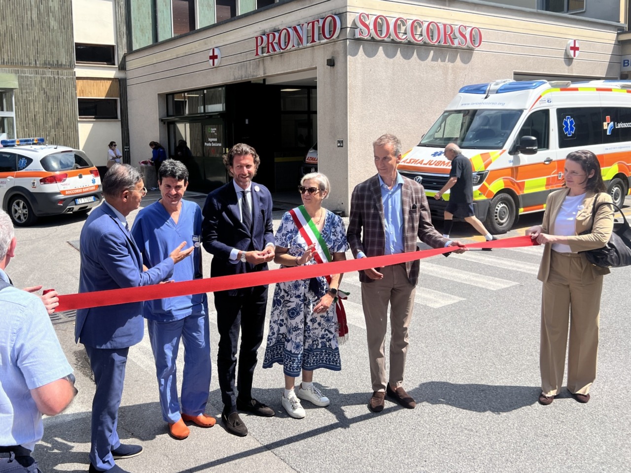 Ospedale di Erba, inaugurato il nuovo Pronto soccorso