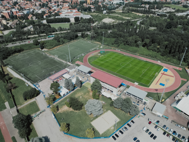 Lo stadio “Mino Favini – Città di Meda” - foto social Como Women
